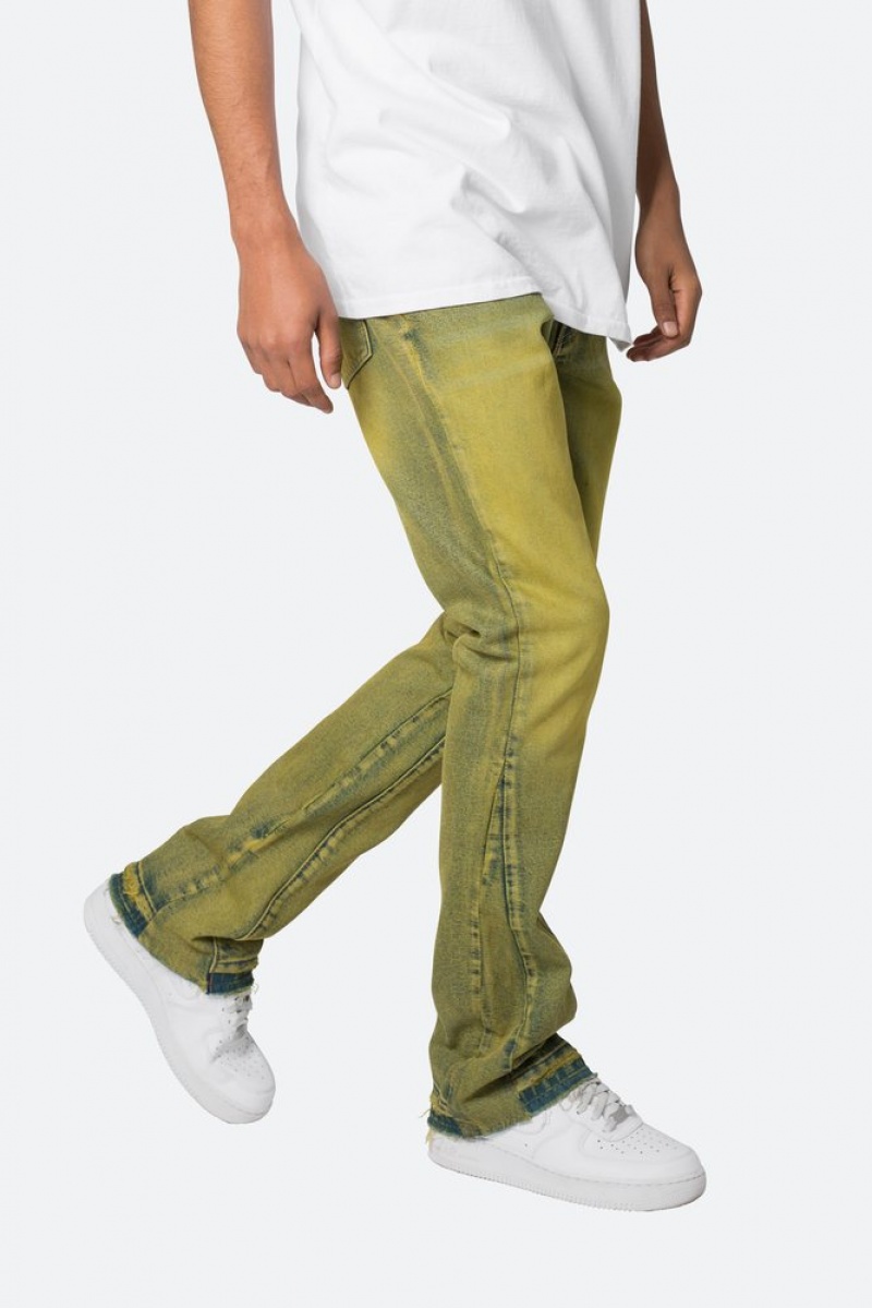 Flare Denim Mnml B540 Flare Denim Vert Olive  | RRW-7881562