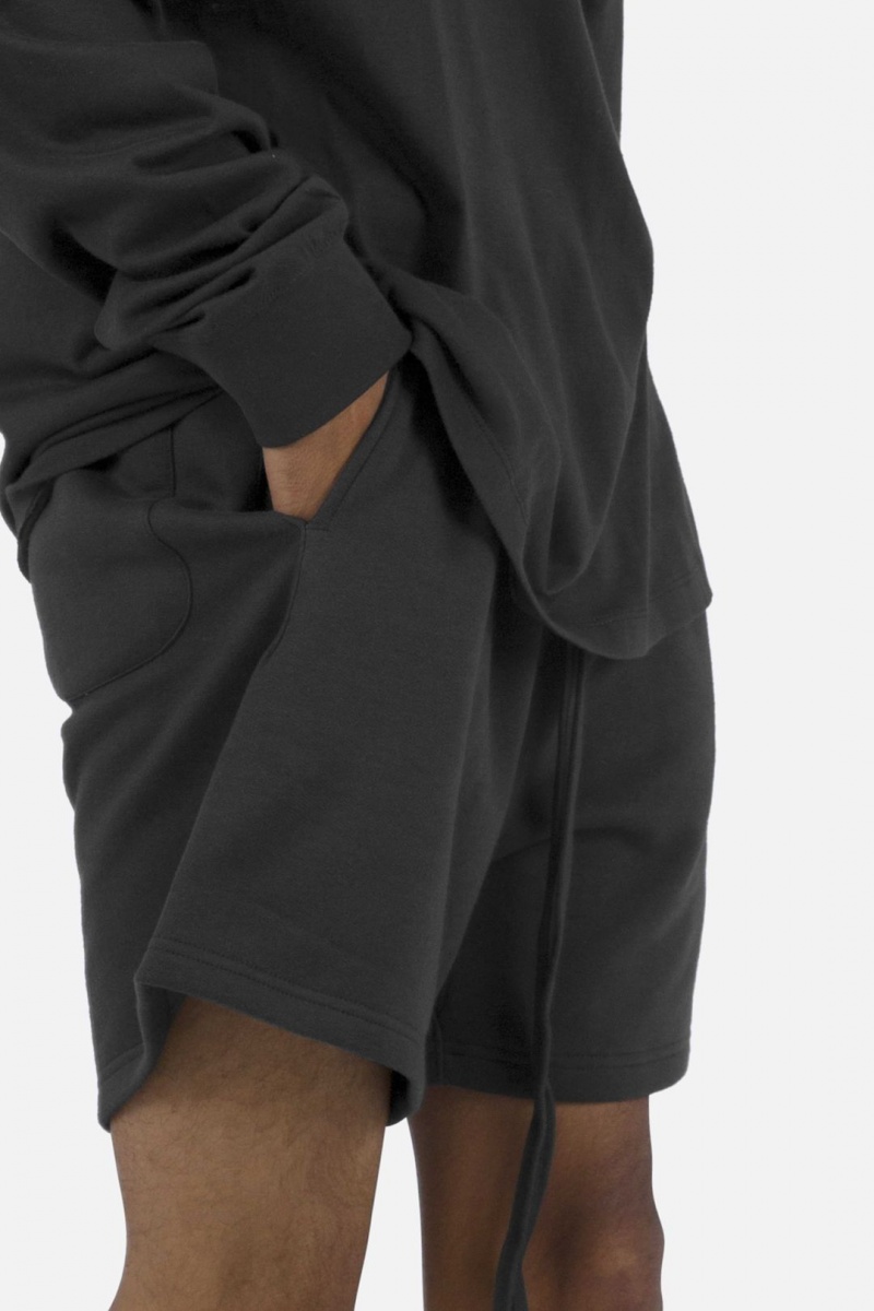 Short Mnml Every Day Sweatshorts Noir Homme | QOP-2942235