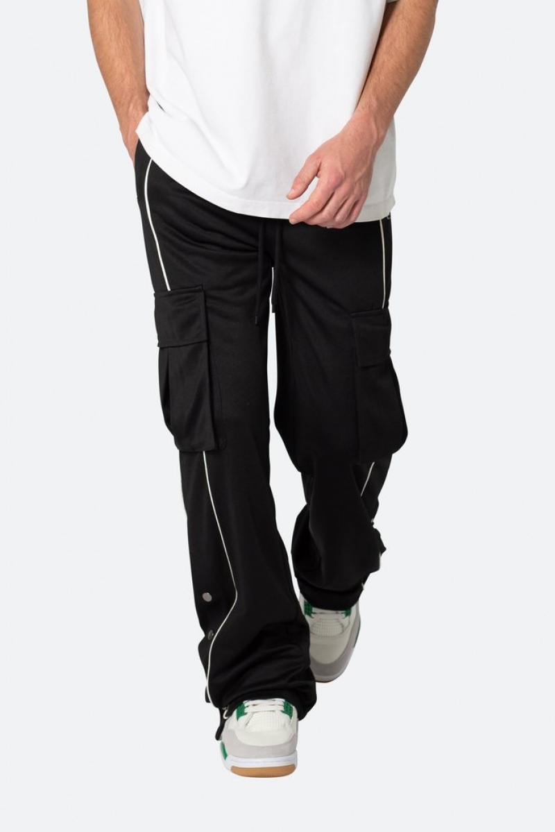 Pantalon Survêtement Mnml Snap Cargo Piste Pants Noir  | VOF-6525869