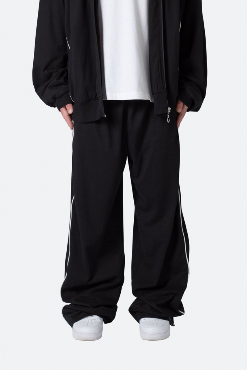 Pantalon De Survetement Mnml Oversized Jersey Piste Pants Noir  | BMG-1478920