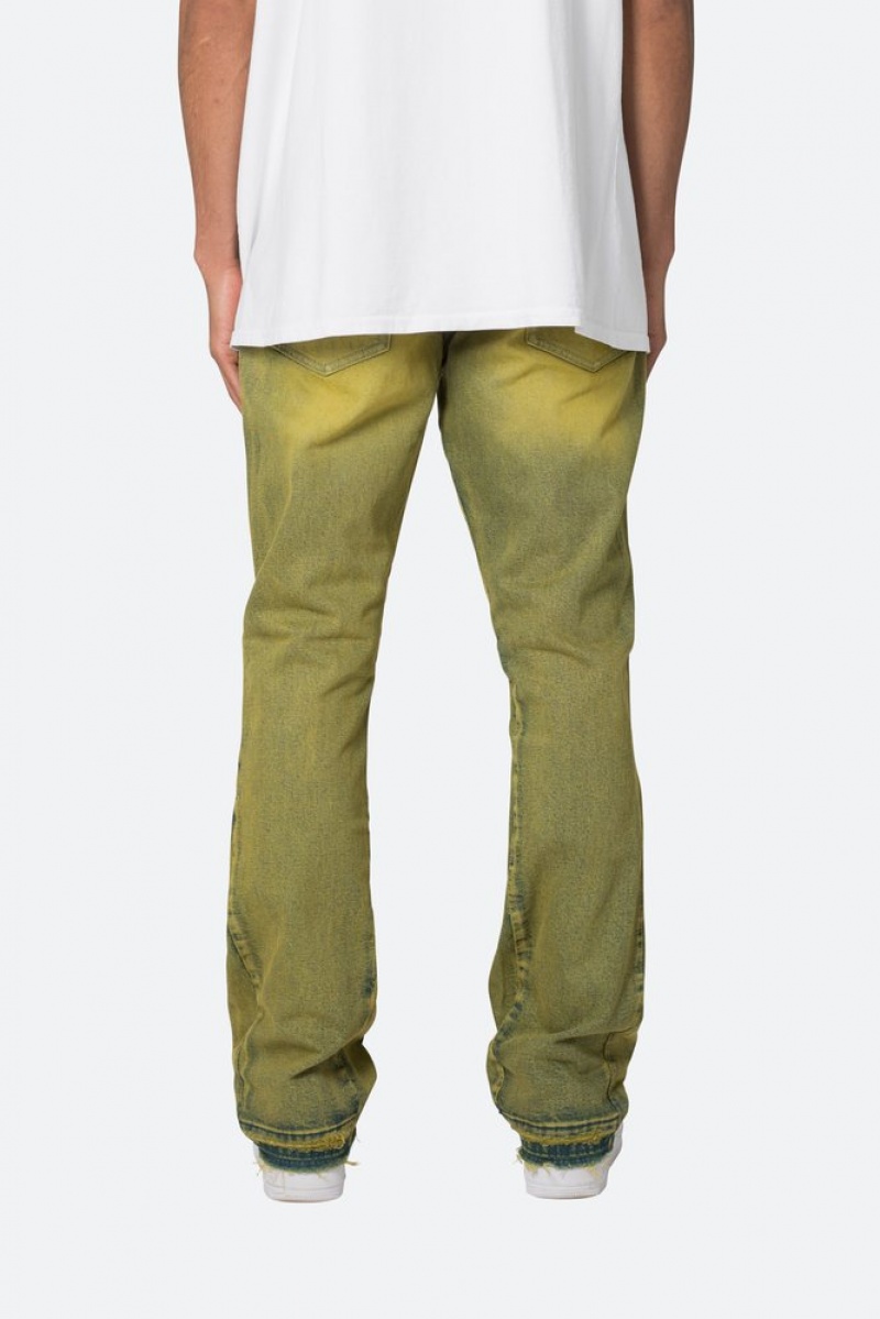 Flare Denim Mnml B540 Flare Denim Vert Olive  | RRW-7881562