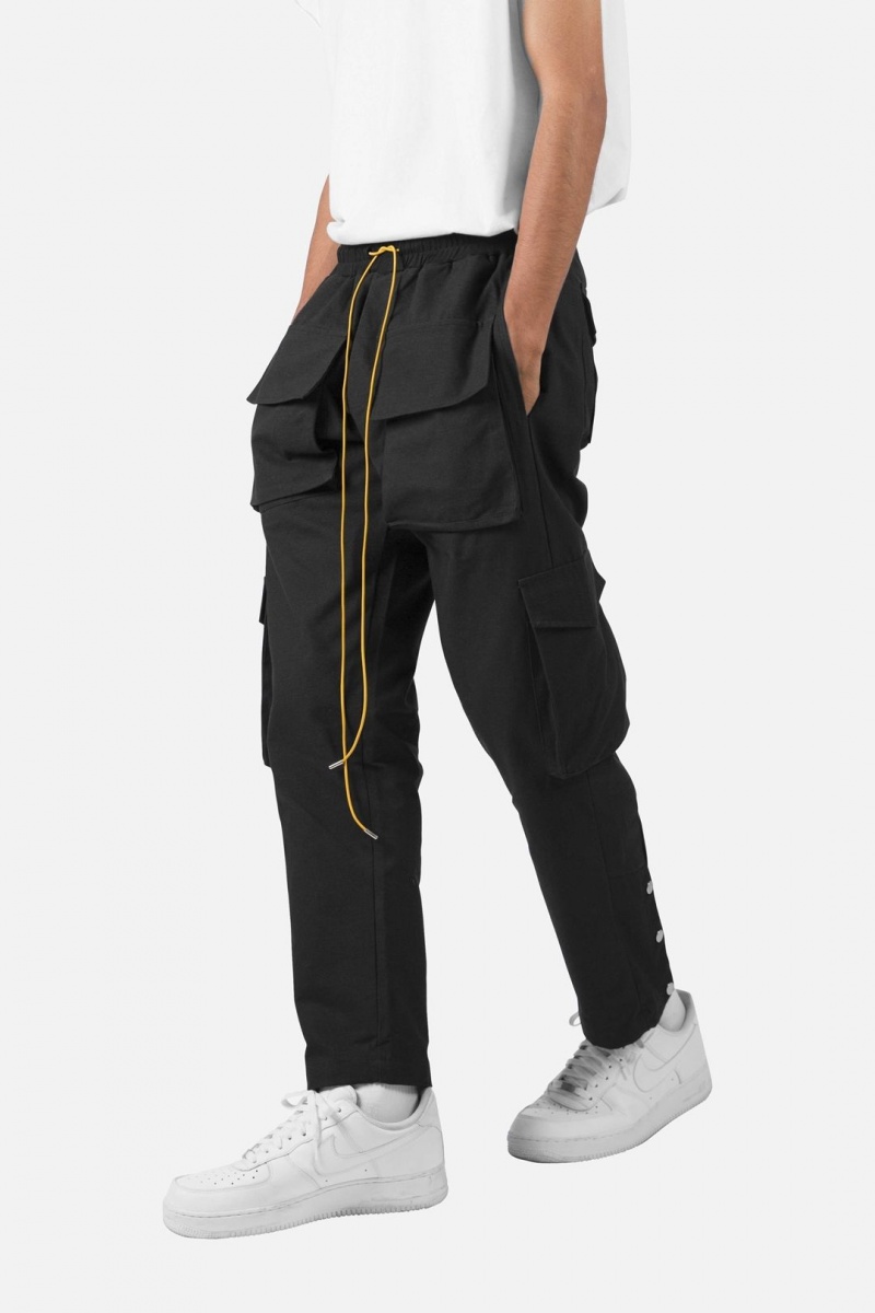 Cargos Mnml Snap II Cargo Pants Noir Homme | ATY-4235339