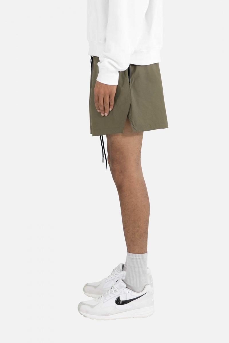 Short Mnml Basic Runner Shorts Vert Olive Homme | YJN-1853892