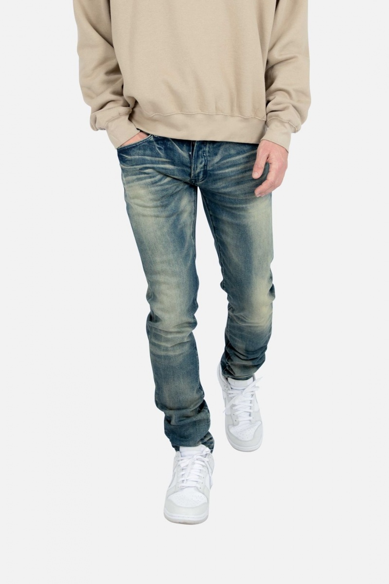 Jean Mnml M359 Slim Denim Bleu Homme | EHC-2088536