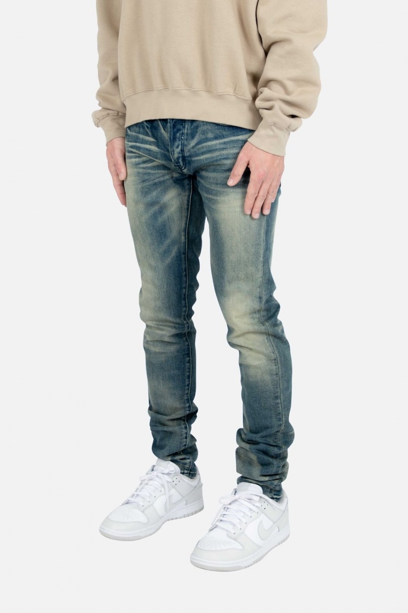 Jean Mnml M359 Slim Denim Bleu Homme | EHC-2088536