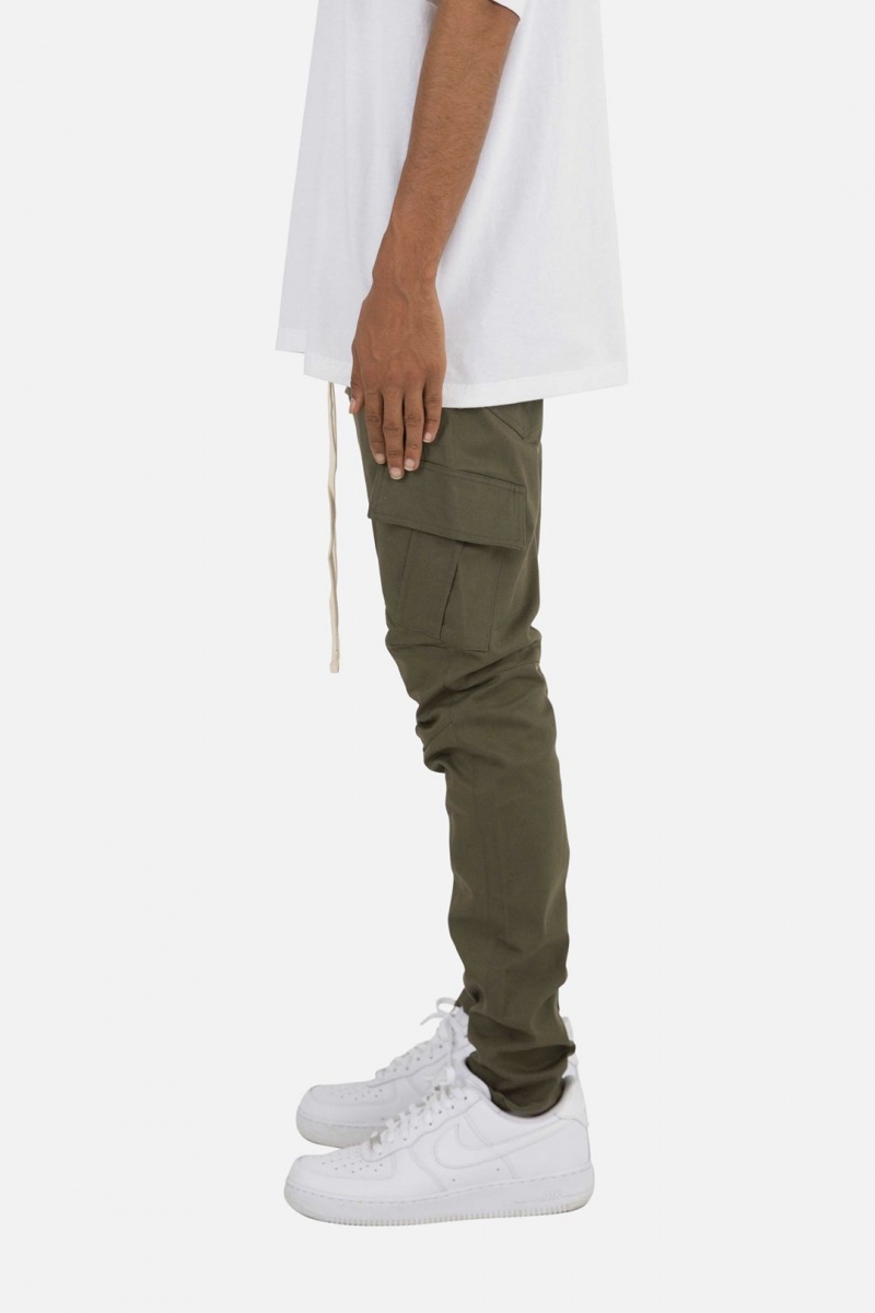 Cargos Mnml Cargo Drawcord II Pants Vert Olive Homme | VMT-6806154