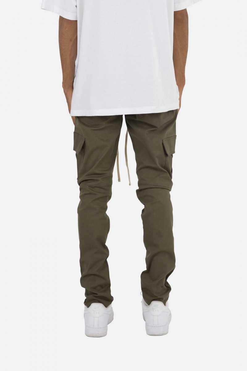 Cargos Mnml Cargo Drawcord II Pants Vert Olive Homme | VMT-6806154