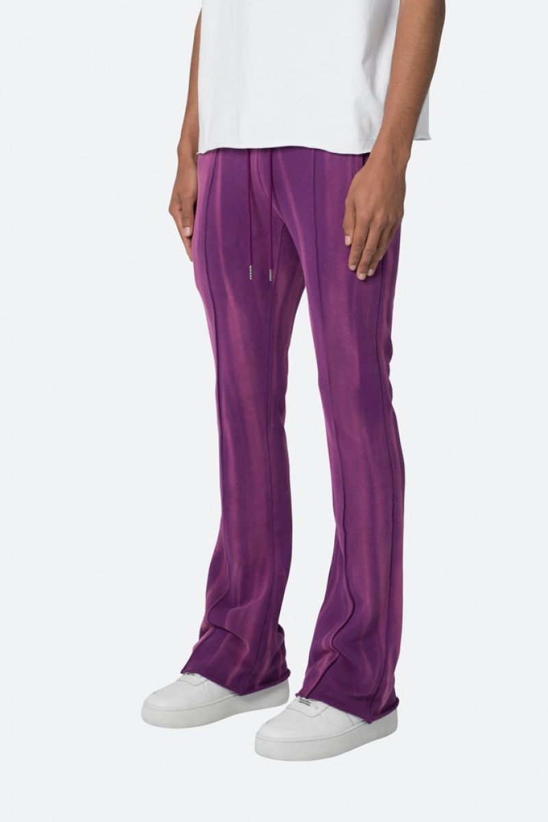 Pantalon Survêtement Mnml French Terry Flare Sweatpants Violette  | WHC-3382645