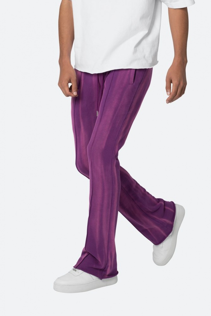 Pantalon Survêtement Mnml French Terry Flare Sweatpants Violette  | WHC-3382645