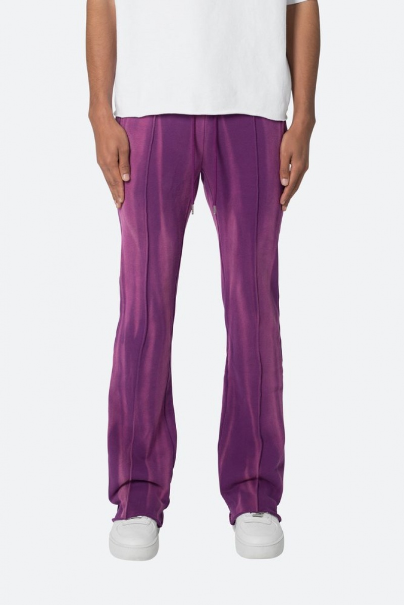 Pantalon Survêtement Mnml French Terry Flare Sweatpants Violette  | WHC-3382645