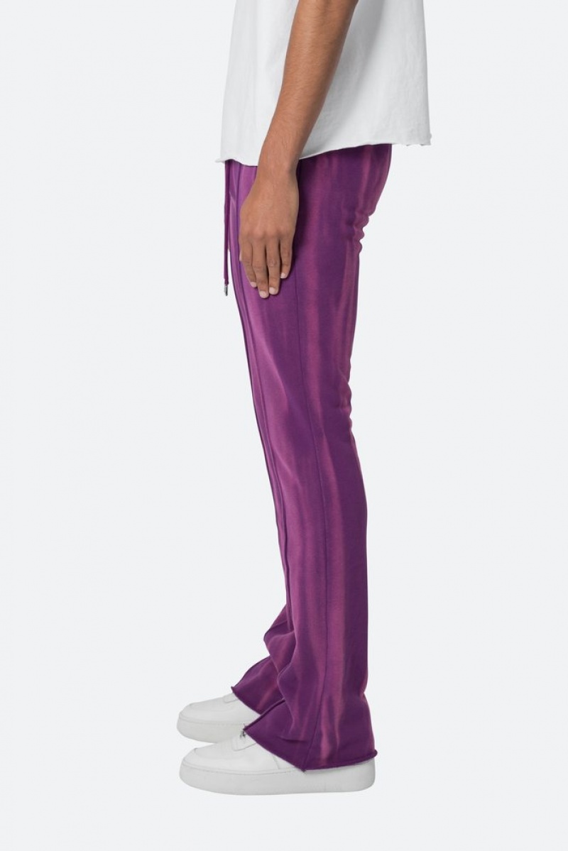 Pantalon Survêtement Mnml French Terry Flare Sweatpants Violette  | WHC-3382645