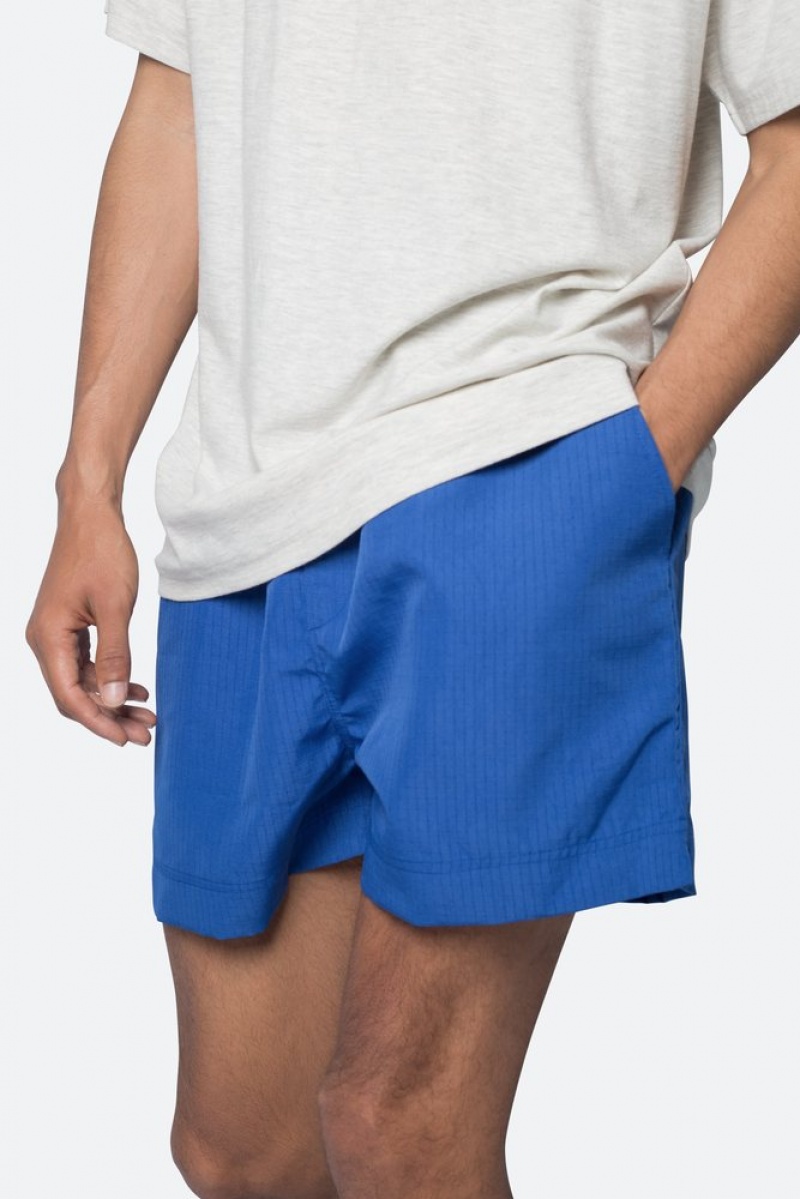 Short Mnml Summer Shorts Bleu  | EUN-5555344