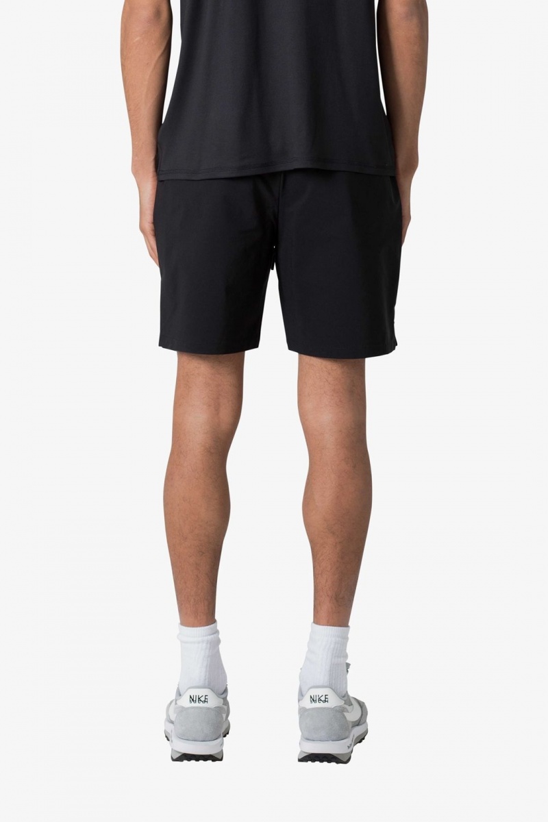 Short Mnml Satin Cargo Shorts Noir  | UYS-9693190