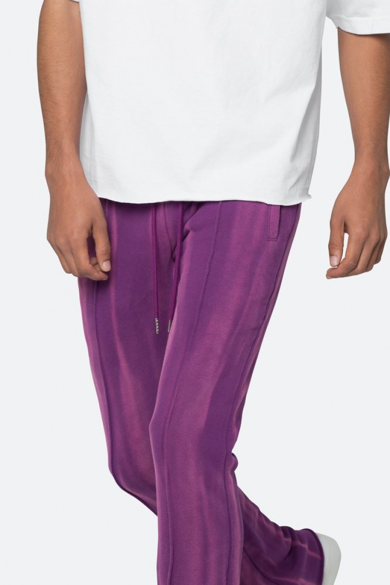 Pantalon Survêtement Mnml French Terry Flare Sweatpants Violette  | WHC-3382645