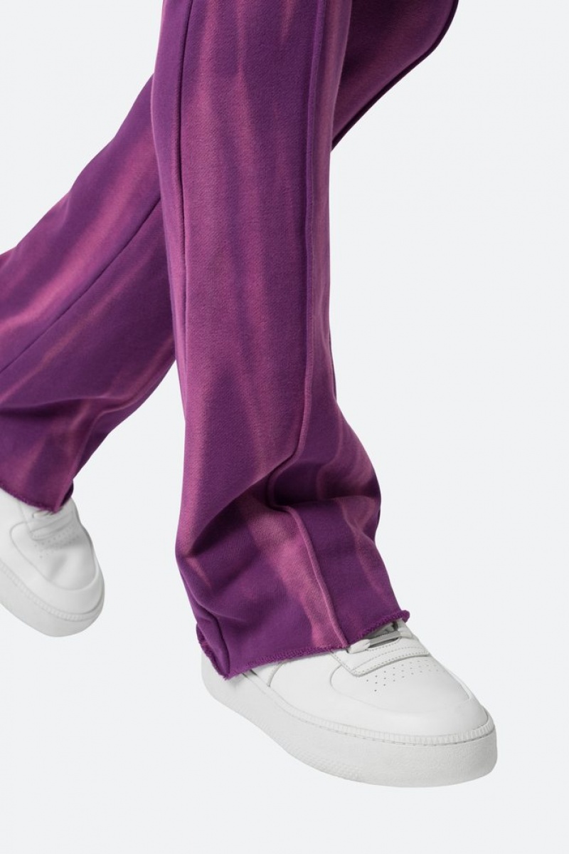 Pantalon Survêtement Mnml French Terry Flare Sweatpants Violette  | WHC-3382645