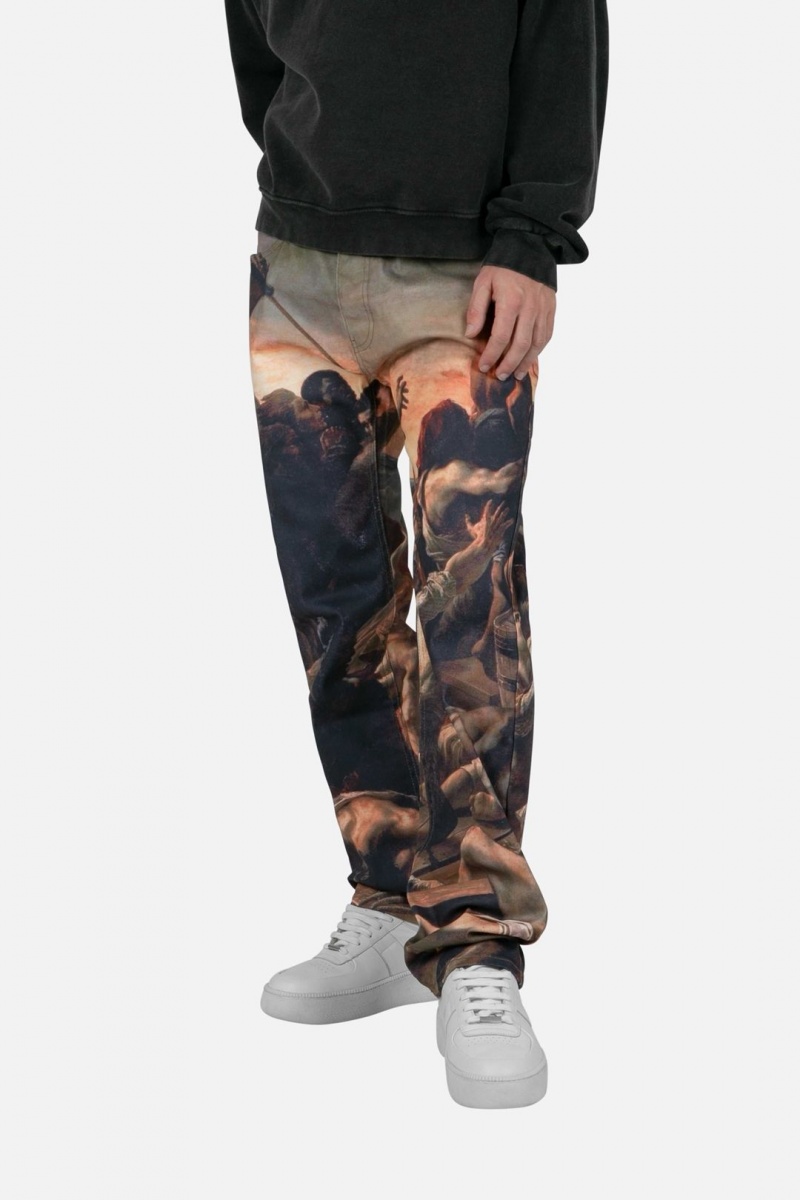 Baggy Denim Mnml V350 Art Baggy Denim Multi Homme | TJE-4805416