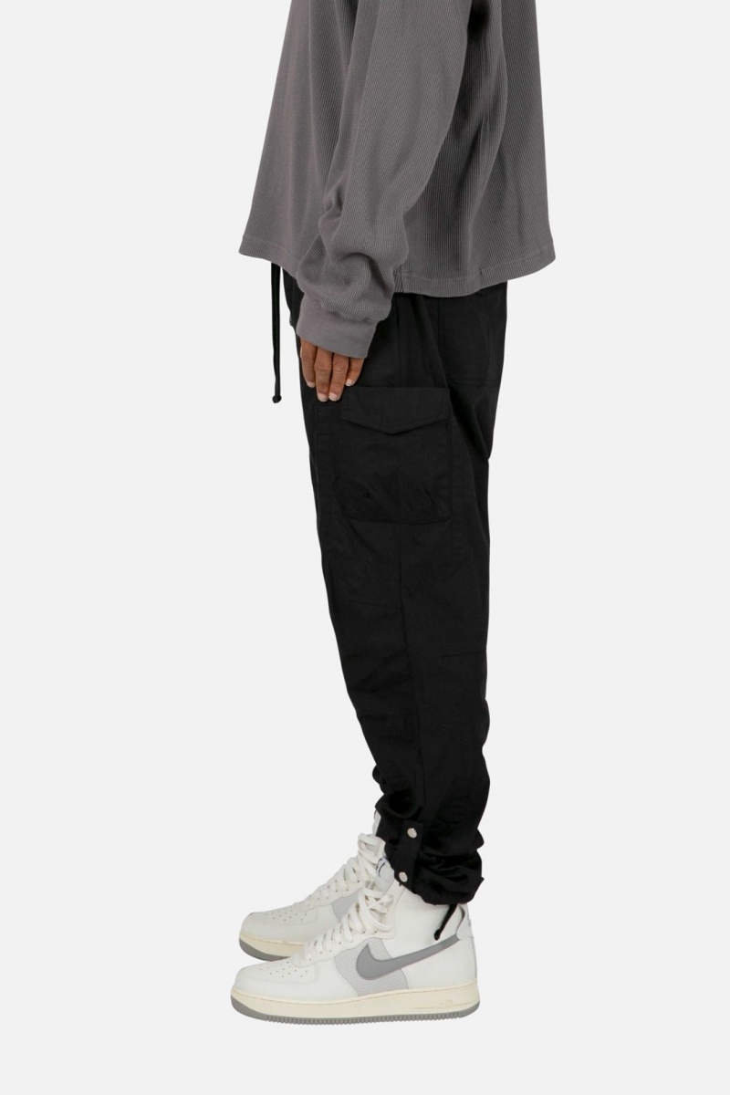 Cargos Mnml Classiche Cargo Pants Noir Homme | JOO-0932562