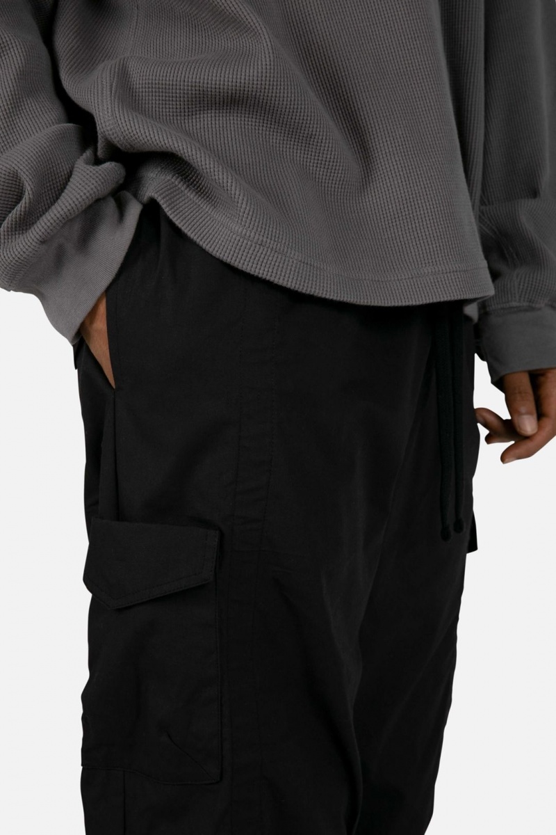 Cargos Mnml Classiche Cargo Pants Noir Homme | JOO-0932562