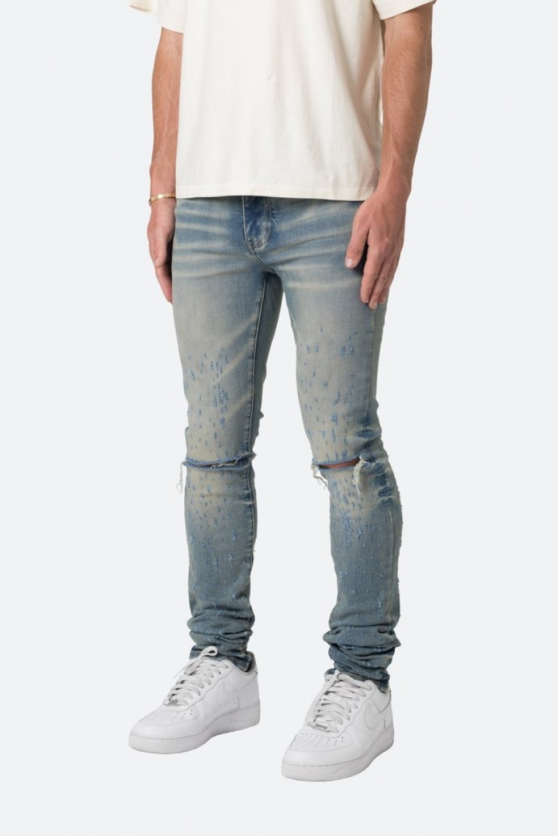 Skinny Denim Mnml X502 Mince Denim Bleu  | TBI-2354495