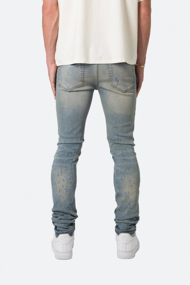 Skinny Denim Mnml X502 Mince Denim Bleu  | TBI-2354495