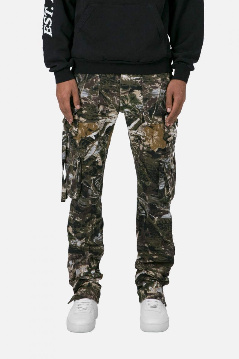 Straight Denim Mnml D152 Cargo Droit Denim Camouflage  | CEE-9814157