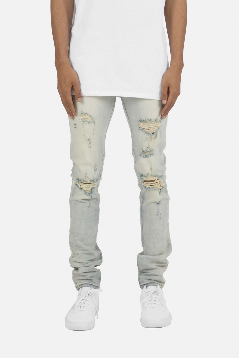 Skinny Denim Mnml X280 Mince Denim Bleu Homme | JJS-6215794