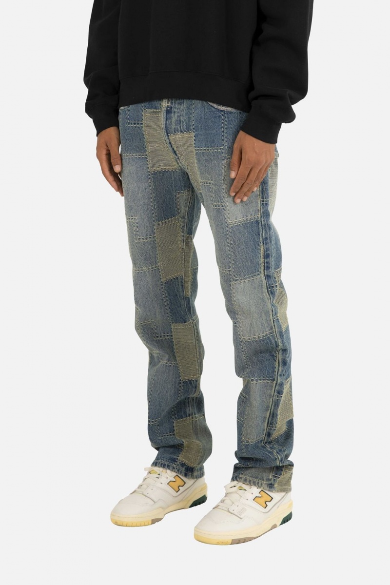 Baggy Denim Mnml V297 Baggy Denim Bleu Homme | PUX-7094105