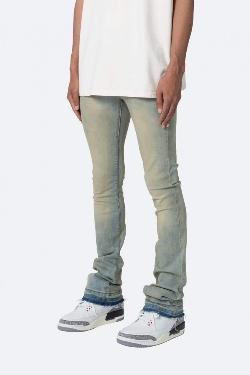 Skinny Denim Mnml X514 Mince Stacked Denim Bleu  | TBQ-4037945