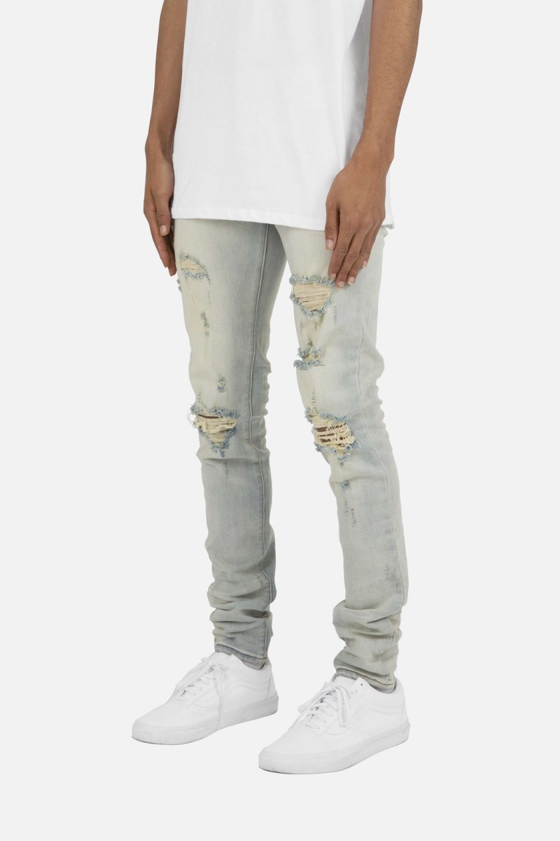 Skinny Denim Mnml X280 Mince Denim Bleu Homme | JJS-6215794