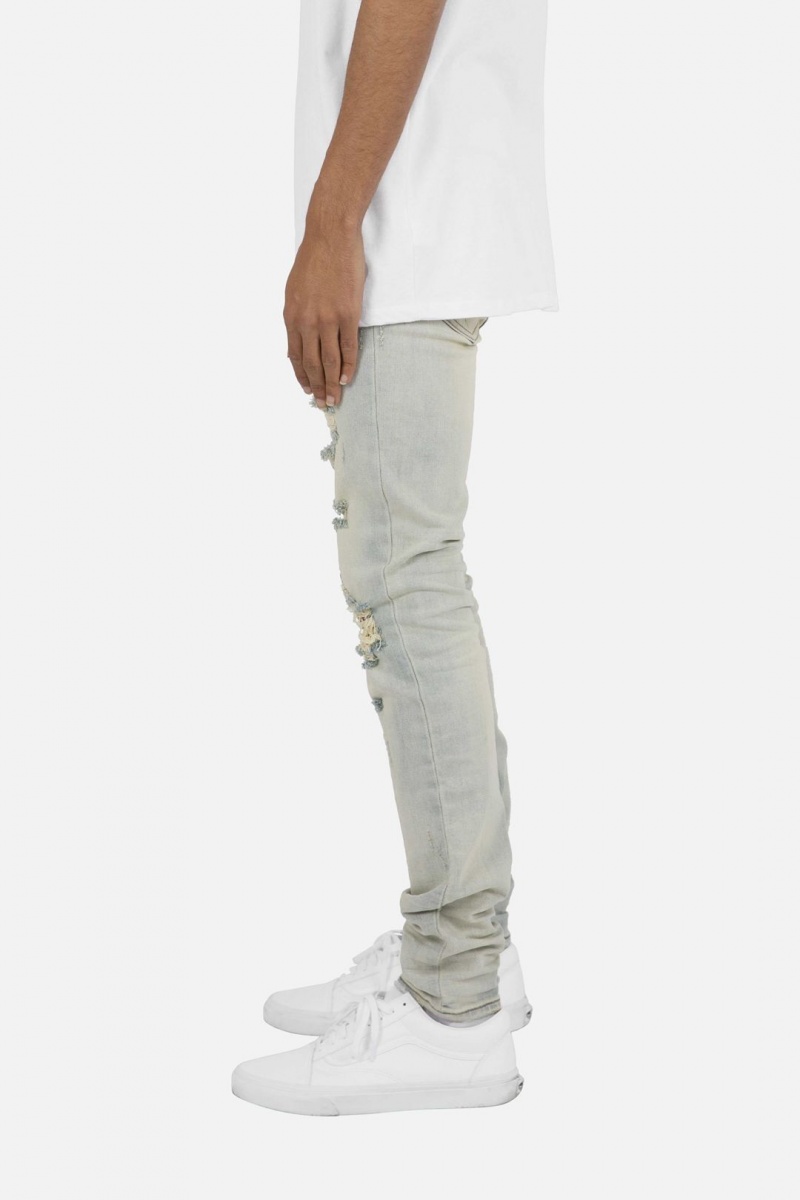 Skinny Denim Mnml X280 Mince Denim Bleu Homme | JJS-6215794