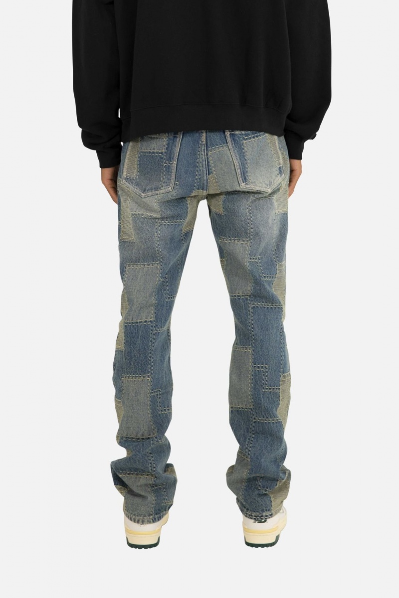 Baggy Denim Mnml V297 Baggy Denim Bleu Homme | PUX-7094105