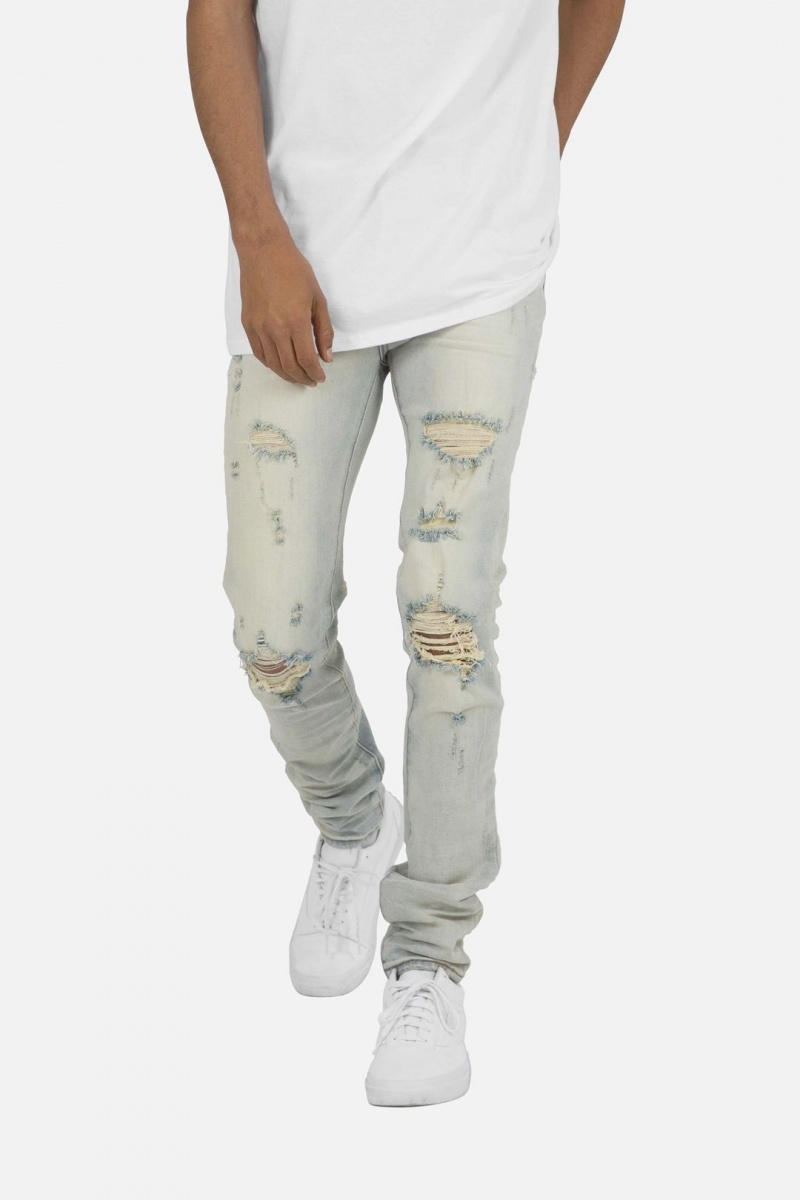 Skinny Denim Mnml X280 Mince Denim Bleu Homme | JJS-6215794