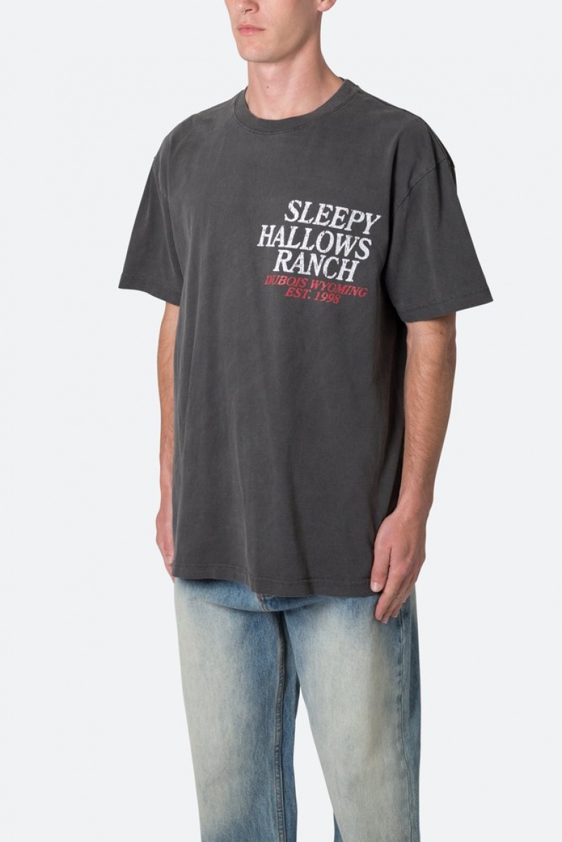 Tees Mnml Sleepy Hallows Tee Noir  | XAU-7020125