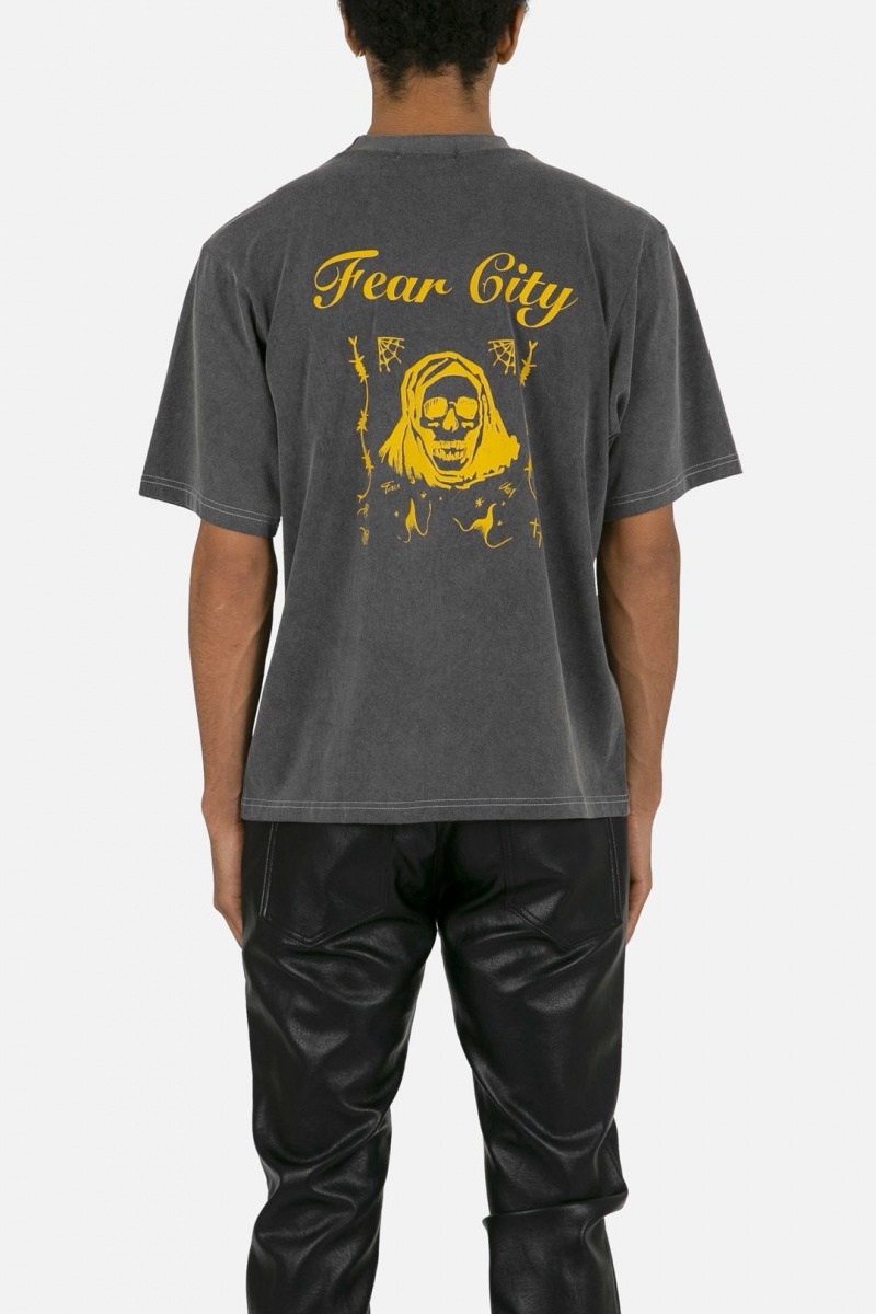 Debardeur Mnml Fear City Tee Noir Homme | OVA-3973517