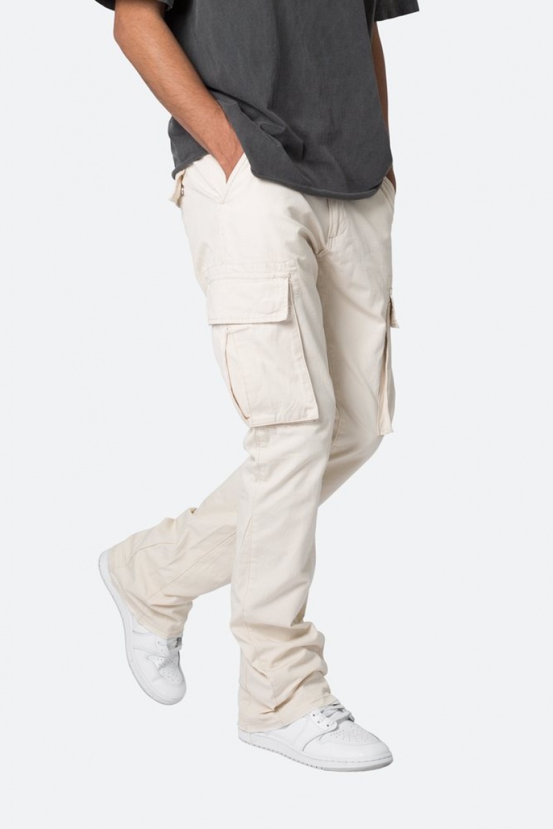 Cargos Mnml Bootcut Cargo Pants Kaki  | OWW-0490363