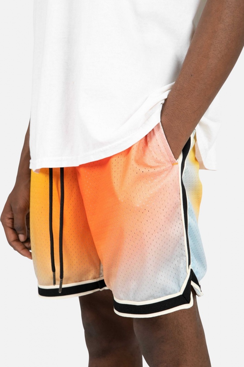 Short Mnml Gradient Basketball Shorts Multi Homme | CQV-5046489