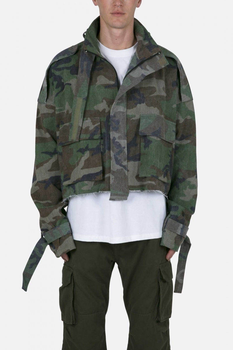 Vestes Mnml Cropped M65 Jacket Camouflage Homme | GQK-7629209