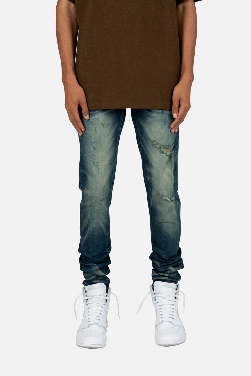 Jean Mnml M361 Slim Denim Bleu Homme | KFJ-0214676