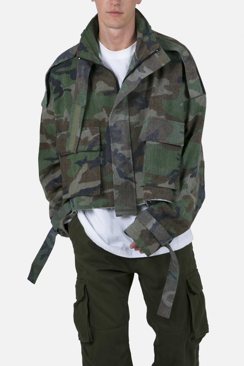 Vestes Mnml Cropped M65 Jacket Camouflage Homme | GQK-7629209