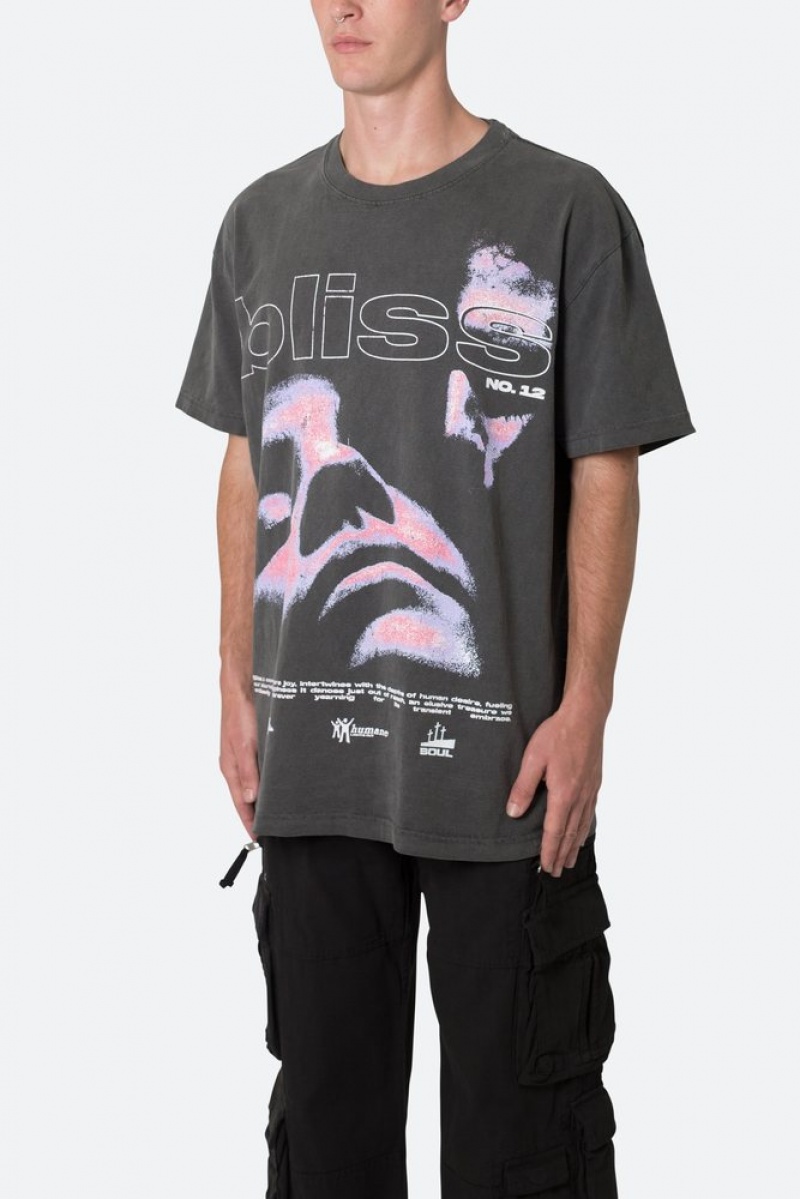 Tees Mnml Bliss Tee Noir  | XKD-3382281