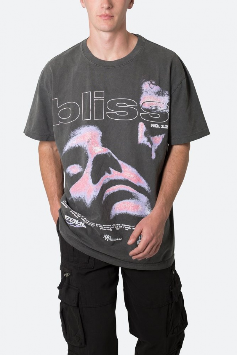 Tees Mnml Bliss Tee Noir  | XKD-3382281