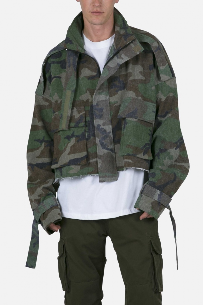 Vestes Mnml Cropped M65 Jacket Camouflage Homme | GQK-7629209