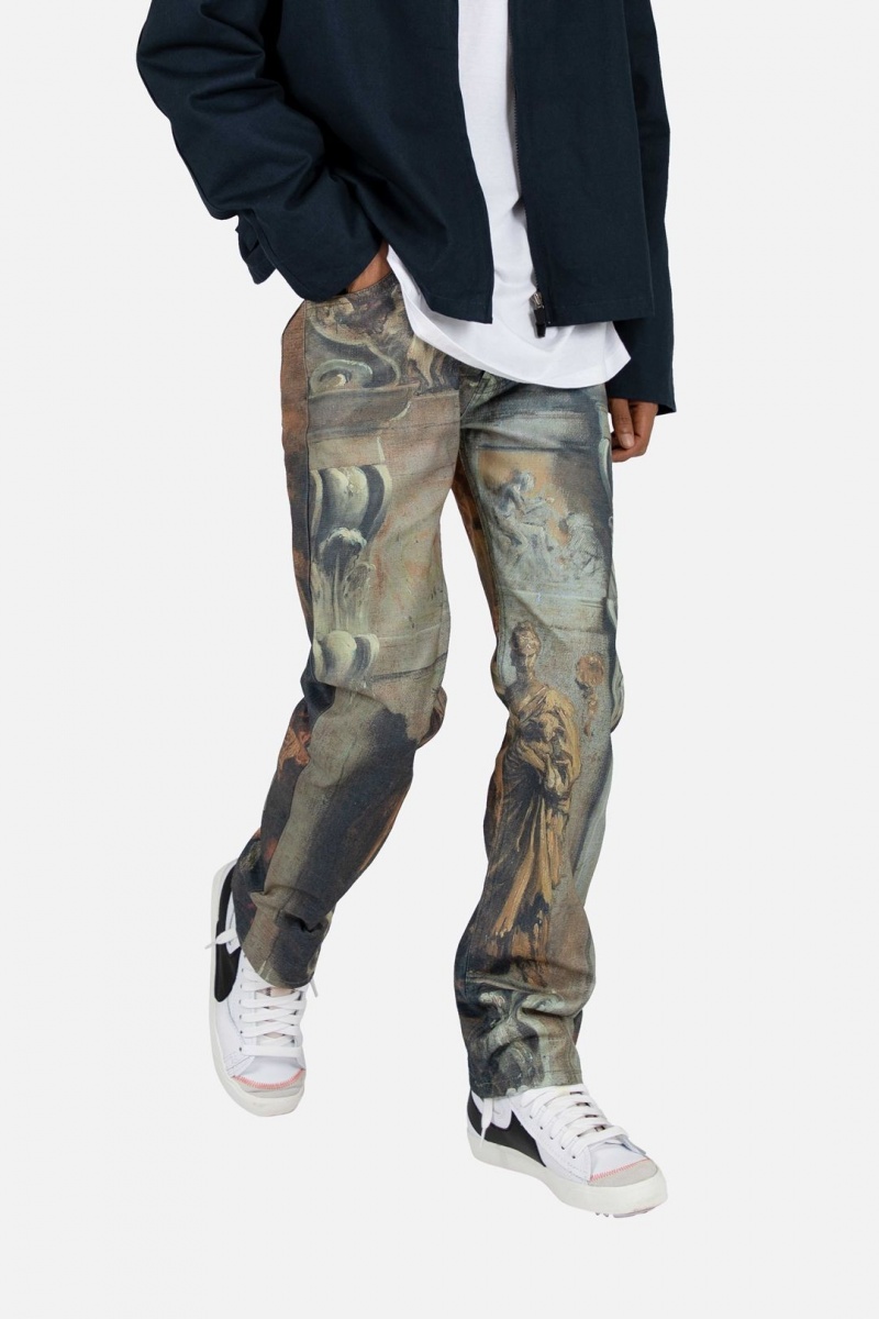 Baggy Denim Mnml V176 Art Baggy Denim Multi Homme | WBC-2996970