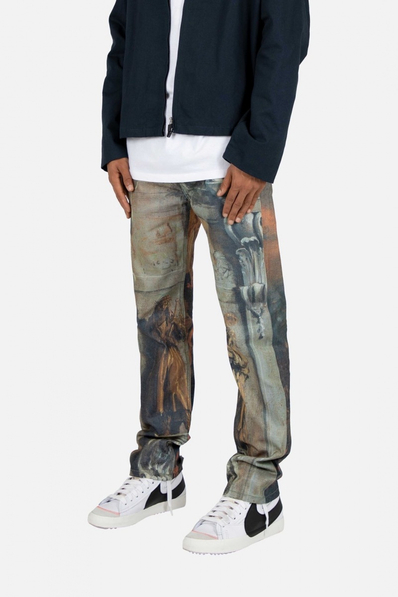 Baggy Denim Mnml V176 Art Baggy Denim Multi Homme | WBC-2996970