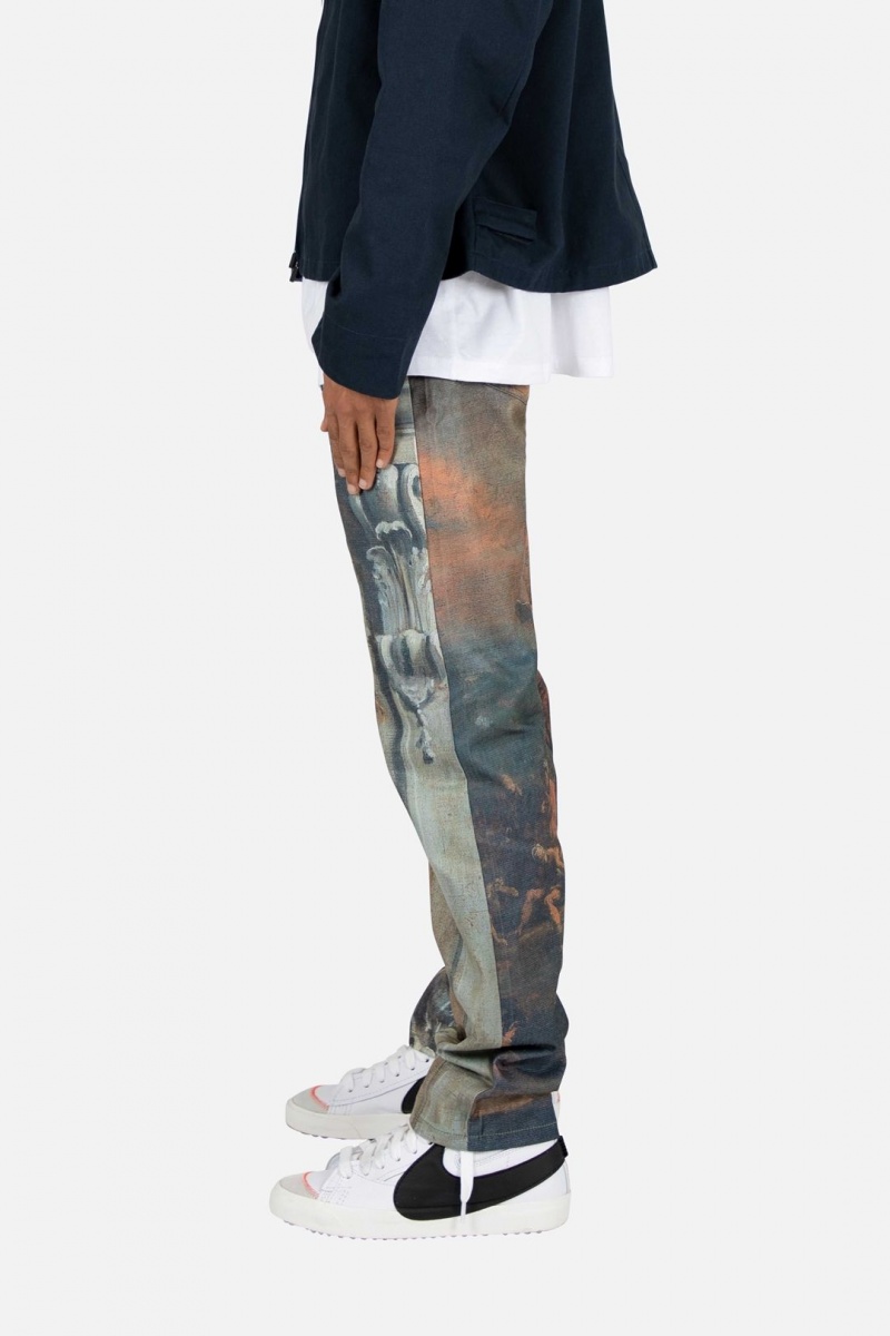 Baggy Denim Mnml V176 Art Baggy Denim Multi Homme | WBC-2996970