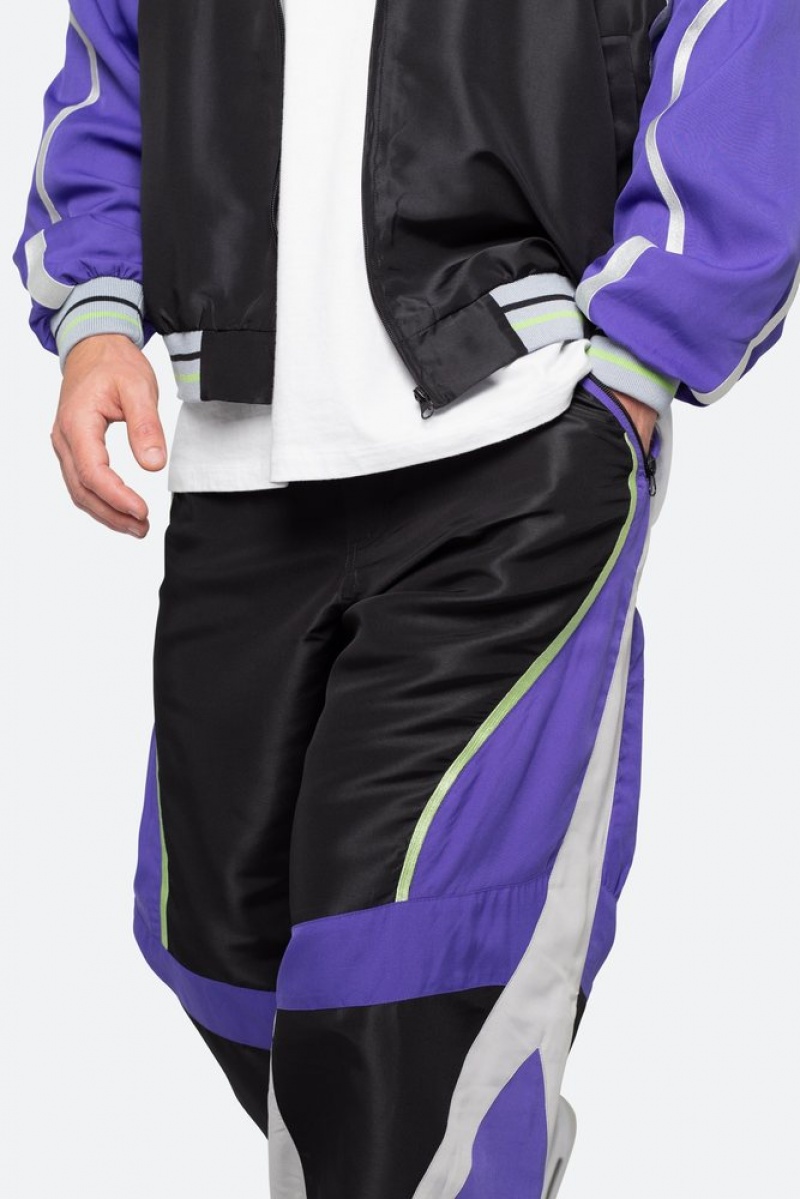 Pantalon De Survetement Mnml Motocross Piste Pants Violette  | BGK-3931656