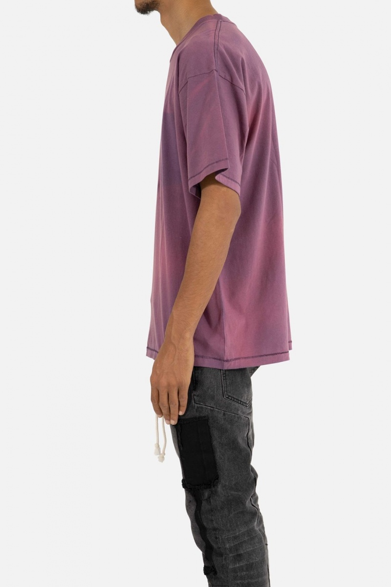 Debardeur Mnml Missing Pocket Tee Violette Homme | RNQ-0963066