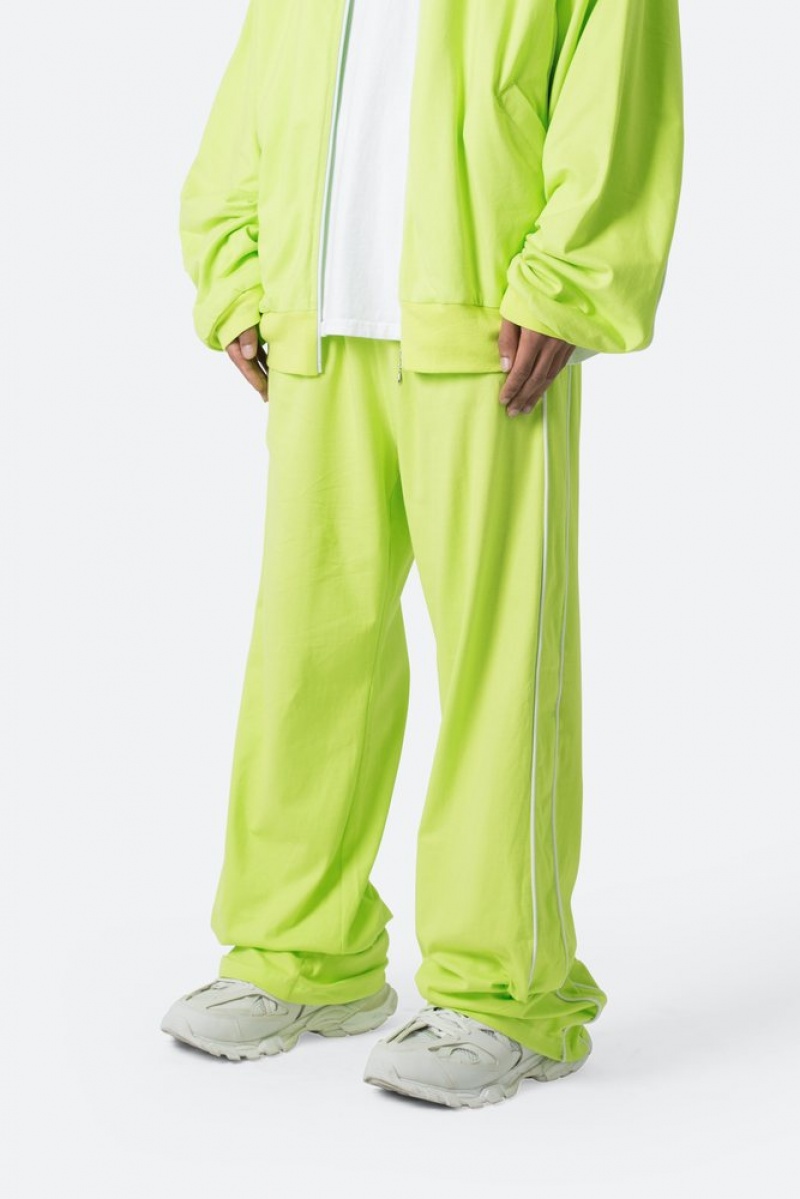 Pantalon De Survetement Mnml Oversized Jersey Piste Pants Acid Lime  | JAL-7570697