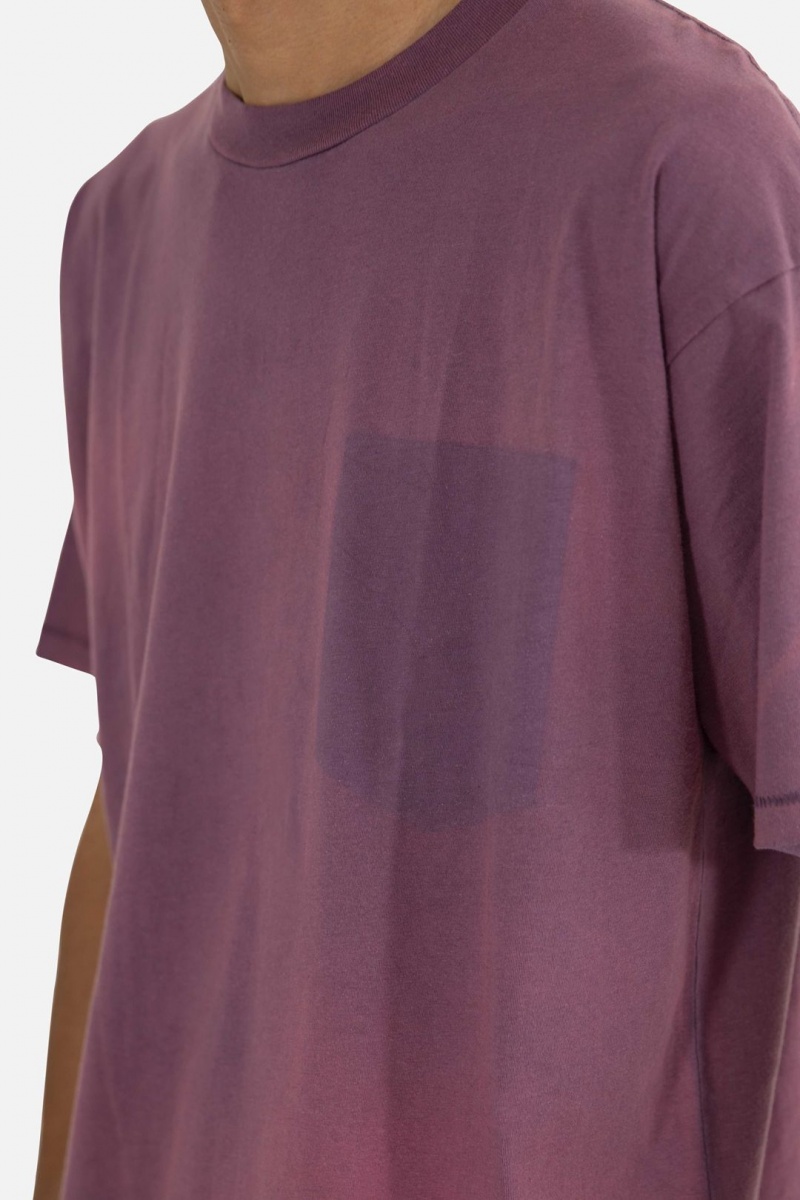 Debardeur Mnml Missing Pocket Tee Violette Homme | RNQ-0963066