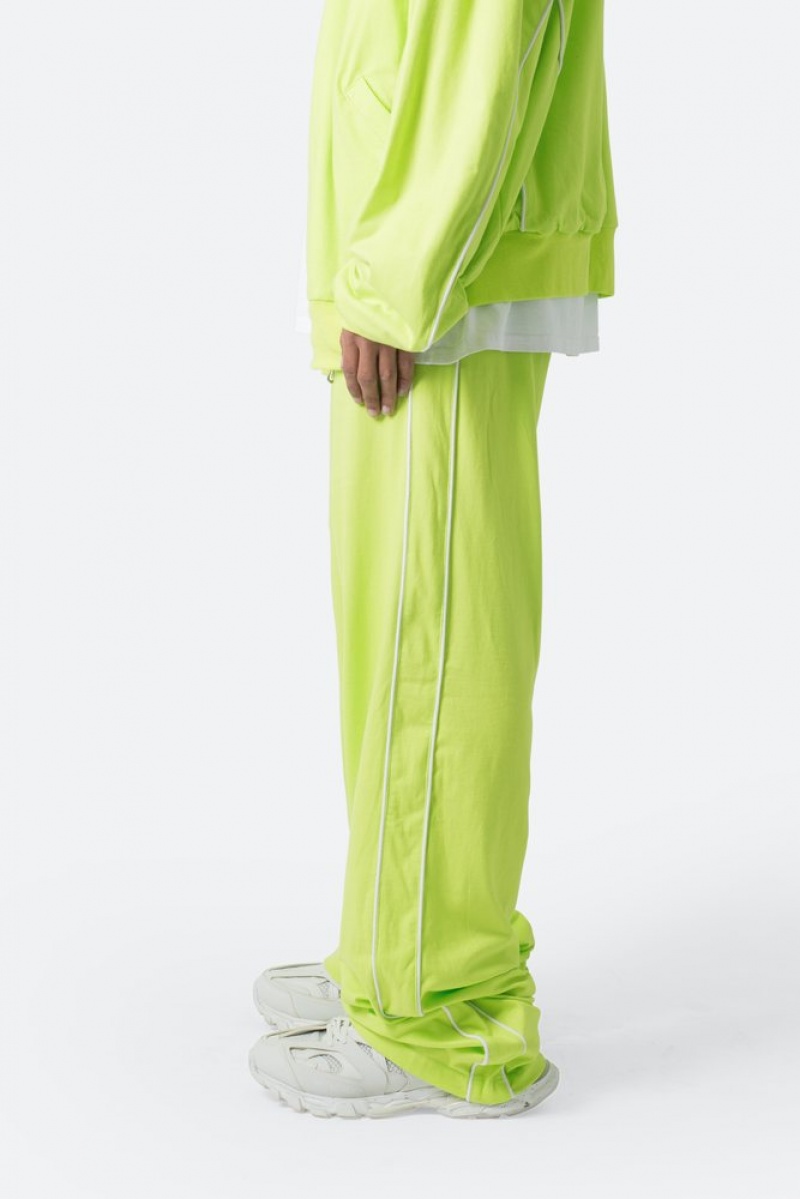 Pantalon De Survetement Mnml Oversized Jersey Piste Pants Acid Lime  | JAL-7570697